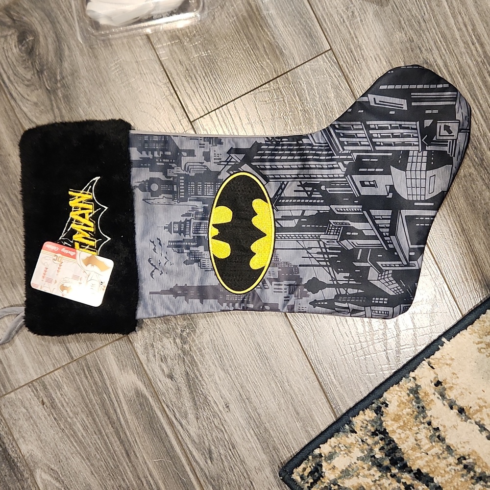 NWT Ruz Batman Christmas Stocking
